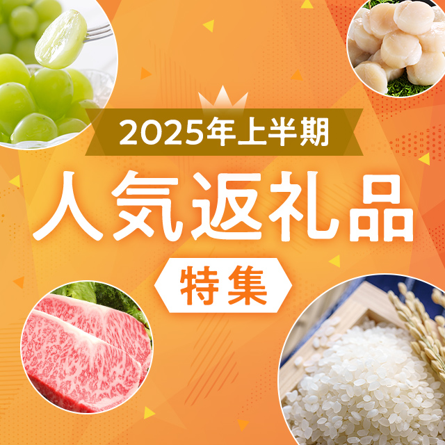 2025年上半期人気返礼品特集