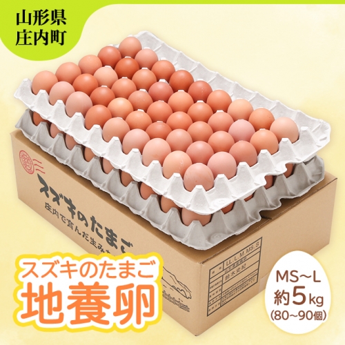 スズキのたまご　地養卵　MS～L　約5kg（80～90個） 984848 - 山形県庄内町