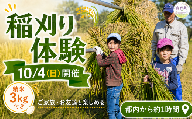 【10/4(日)開催】稲刈り体験 コシヒカリ 3㎏付 | イベント チケット 稲刈体験 農業体験 体験チケット 米 新米 精米 3kg 手刈り 食育 収穫体験 田んぼ体験 米作り体験 ホッツケ田 掘上田 秋限定 自然体験 地域体験 体験型ツアー 農作業 田園風景 休日体験 お米付き 米3kg 収穫 農業学習 地域交流 ふるさと納税 チケット 10月開催 新米発送 新しい村 埼玉県 宮代町