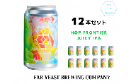 Far Yeast Hop Frontier -Juicy IPA- 12本セット［クラフトビール Far Yeast Brewing 国内外で多数授賞！］