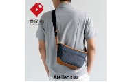 [№5315-0258]豊岡鞄　For the blue デニムショルダー