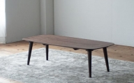 ウォルナット材のローテーブル (2サイズ 90cm 120cm) 高さも選べます。 ウォルナット テーブル 家具 インテリア