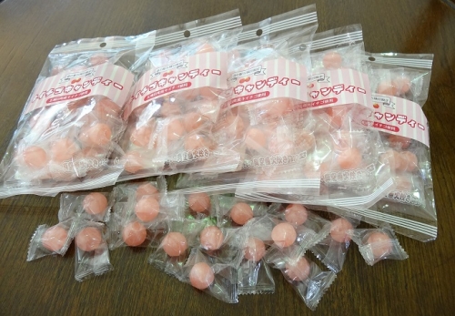 キイチゴキャンディーセット500g（100g×5袋） 100923 - 秋田県五城目町