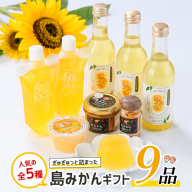 長島町産！島みかんギフトセット(5種・合計9個)【レガーレ・ワキタ】waki-7328