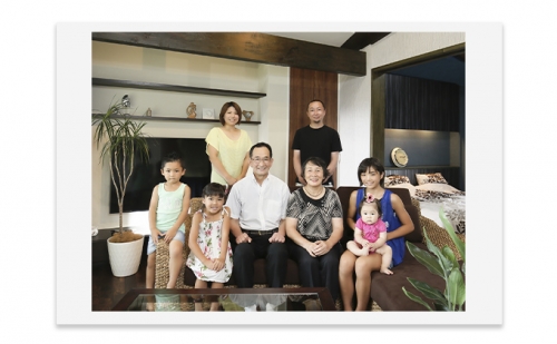 自宅で家族写真『素敵なファミリーフォト』 1010399 - 兵庫県赤穂市