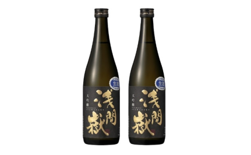 浅間嶽　大吟醸　生酒　720ml　2本セット　長野 信州 小諸 日本酒 ご当地 お取り寄せ お酒／日本酒  101072 - 長野県小諸市