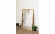 木枠屋オリジナル　木枠の鏡　オーク材　800×600サイズ　ミラー【1428604】