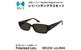 【ふるさと納税】国産偏光レンズ使用オリジナルレイバンサングラス(RX5250 2044) 偏光グレーレンズ【1425188】