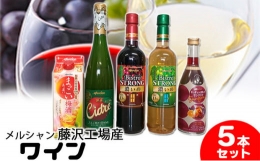 【ふるさと納税】ワイン 梅酒 セット メルシャン 藤沢工場産 5本セット