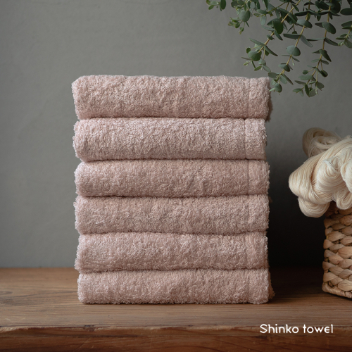 【TVで紹介！】おぅ！え～やん フェイスタオル（ローズ）6枚【泉州タオル 国産 吸水 普段使い 無地 シンプル 日用品 家族 ファミリー】 G2693 1025250 - 大阪府泉佐野市