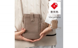 【ふるさと納税】豊岡鞄 ミニポシェット CITG-022 オーク