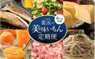 美浜のお楽しみ定期便！ 計6回 若狭牛 チーズケーキ 焼き魚 無菌室レタス そば 飲むゼリー 等 ≪ 6ヶ月連続お届け≫ JOIA 蕎麦 鯖 干物[m60-e001]