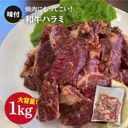 【大容量！食べやすい味付け】ホルモン専門店の和牛ハラミ1kg(500g×2)【三田川ホルモン専門店】吉野ヶ里町/BBQ/焼肉 [FAC004] 103353 - 佐賀県吉野ヶ里町