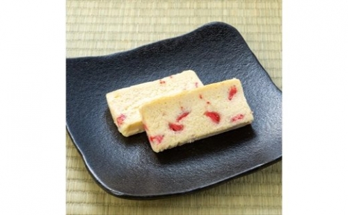 [卯之庵特製] 奈良県産 濃厚イチゴのチーズケーキ 8個ピース 木箱入り [1344] 103685 - 奈良県香芝市
