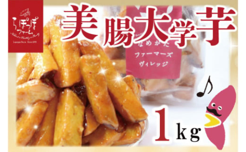 らぽっぽファーム【工場直送】美腸大学いも 1kg｜さつまいも 大学芋 芋 サツマイモ だいがくいも スイーツ お菓子 冷凍 美腸大学芋 人気 送料無料 茨城県 行方市 らぽっぽファーム(CQ-19)