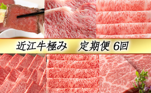 【定期便6回】【カネ吉山本】近江牛極み定期便-慶-【Y133U】 1040335 - 滋賀県近江八幡市
