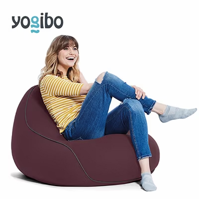 K2241 Yogibo Lounger ヨギボー ラウンジャー 【ディープパープル】 1043953 - 茨城県境町