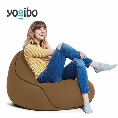 K2241 Yogibo Lounger ヨギボー ラウンジャー 【チョコレートブラウン】 1043957 - 茨城県境町