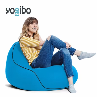 K2241 Yogibo Lounger ヨギボー ラウンジャー 【アクアブルー】 1043961 - 茨城県境町