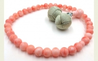 ピンク珊瑚念珠数珠（fju-109）