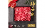 和牛セレブの神戸牛すき焼き用切り落とし 250g(黒折箱)【1436540】