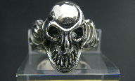 Symbol  skull  ring
