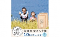 佐渡島産 ゆきん子舞 無洗米10Kg(5kg×2袋)【令和5年産】