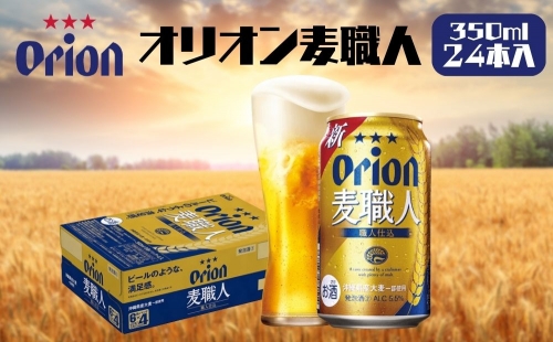 オリオンビール　麦職人（350ml×24缶） 1066229 - 沖縄県うるま市