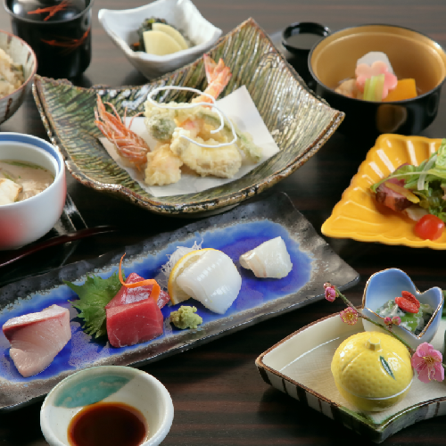 日本料理コースペアチケット 050F005 107034 - 大阪府泉佐野市