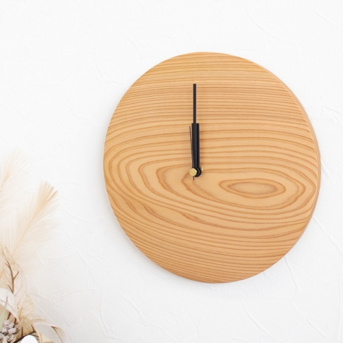 Wooden clock 木の時計（秋田杉） 1074756 - 秋田県能代市
