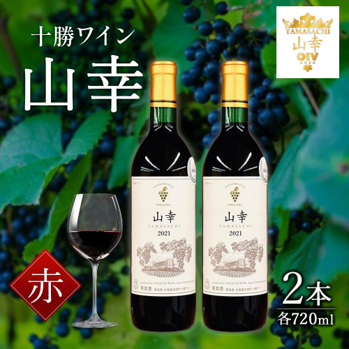 山幸 2本 赤ワイン 受賞歴多数 北海道ワイン テレ朝「朝だ！生です旅サラダ」で紹介されました OIV登録（国際ワイン・ブドウ機構） ワイン 世界が認めるワイン 1077524 - 北海道池田町