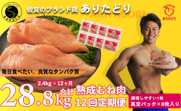 ありたどりの熟成むね肉は、低温熟成庫で6時間熟成。 国内では数少ないこの熟成作業により、やわらかくジューシーで旨みのアップしたむね肉を実現しました。 鶏のむね肉を食べることで疲労を低減させることも実証