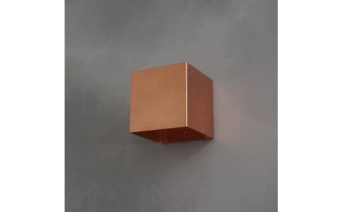 CTSH LIGHT. ブラケットライト＜CUBE 銅ブラケット＞ 瑞浪市 / ジオニック 照明器具 ソケット 壁付け 真鍮 ブロンド [AZBQ034] 1081625 - 岐阜県瑞浪市