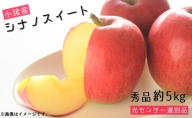 信州小諸産 シナノスイート 秀品 約5kg 長野県産 果物類 林檎 りんご リンゴ
