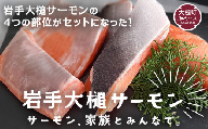 【岩手大槌サーモン】～家族とみんなで～ 700g～800g｜サーモン国産 刺身 小分け サーモン 冷凍 岩手県 大槌町