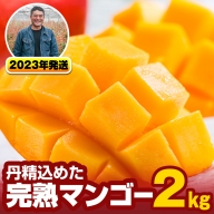【2022年発送】＜南風原農園＞丹精込めた「完熟マンゴー」2kg