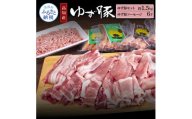NIN011　なはりゆず豚セット1.5kg＋ゆず豚ソーセージ6P - バラ ロース モモ ひき肉 ソーセージ フランクフルト 豚肉 国産 詰め合わせ 冷凍 料理 おうちごはん 個包装 32000円 高知県産