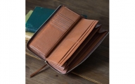 【長財布】Zip long wallet　カラー：Red Brown