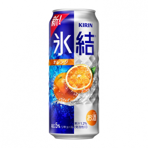キリン 氷結 オレンジ 500ml 1ケース（24本）｜お酒 チューハイ◇