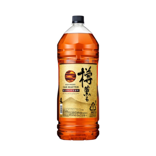 キリンウイスキー「オークマスター樽薫る」4000ml×1本 華やかな薫香と豊かなコク＜ロック ハイボール＞【お酒　ウイスキー 富士御殿場蒸溜所 静岡県御殿場市】11