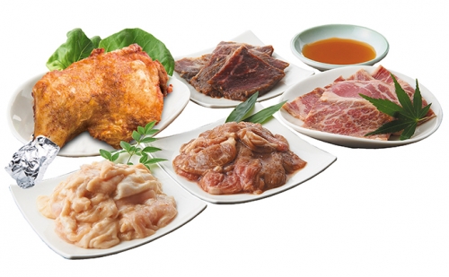 【肉好き必見！】5種の焼肉食べ比べセット 109670 - 北海道赤平市