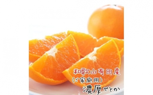和歌山有田産 せとか（ご家庭用）約4～5kg 高級希少柑橘 芳醇で濃厚な甘さ。 1100897 - 和歌山県有田川町