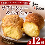 No.1049-B 薩摩77万石溶岩サブレシュー＆パイシュー(12個入)【青山じゅあん】
