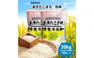 【白米】秋田県産 あきたこまち 20kg (10kg×2袋) 常盤清流米 令和5年産