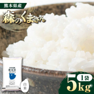 森のくまさん 白米 5kg【株式会社  農産ベストパートナー】 [ZBP093]