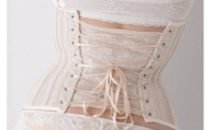 【君津市製】Enchanted corset シレーヌ 真珠（ベージュ） XXSサイズ 日本製 コルセット サイズ豊富