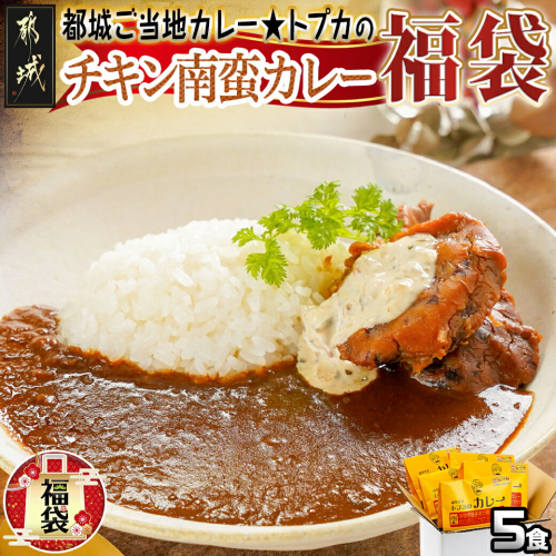 福袋☆2024】ご当地カレー☆トプカのチキン南蛮カレー5食入_17-J901