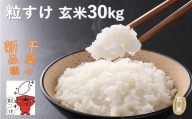 こだわり 粒すけ 玄米 30kg / お米 つぶすけ 30kg 厳選 米 ごはん ご飯 産地直送