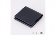 もっと　小さく薄い財布　dritto 2 thin　ネイビー（紺）