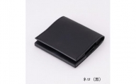 もっと　小さく薄い財布　dritto 2 thin　ネロ（黒）